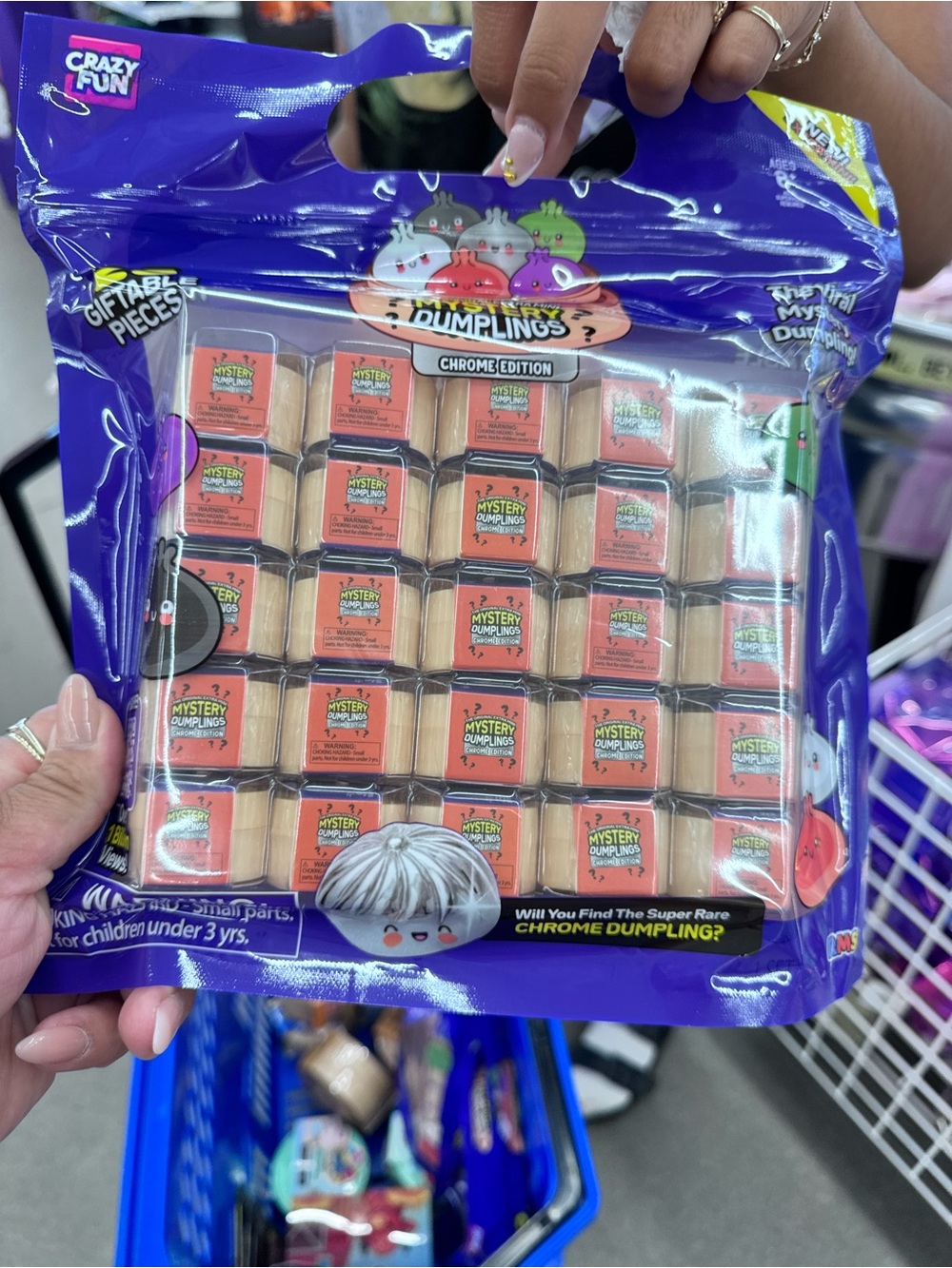 Mystery Dumplings Chrome Edition - Blue Packaging